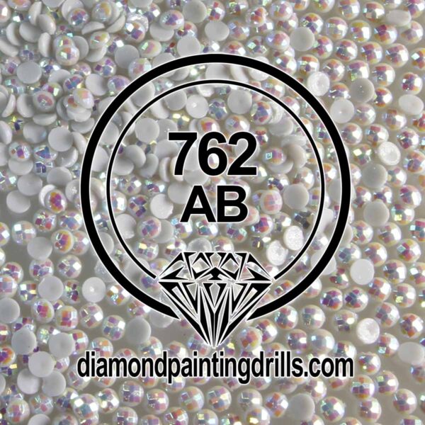 DMC 762 Round AB Diamond Painting Drills