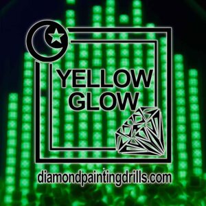 Yellow Square Glow in the Dark Drills