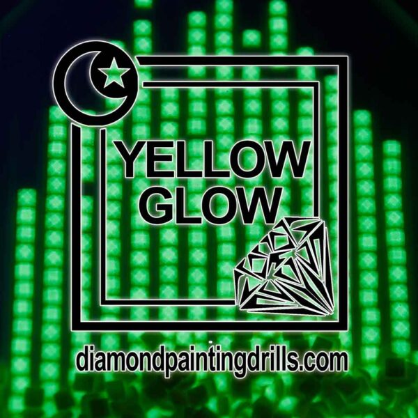 Yellow Square Glow in the Dark Drills