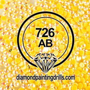 DMC 726 Topaz Light Round AB Drills