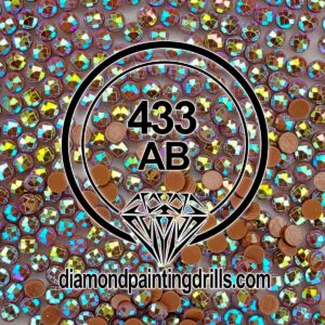 DMC 433 Round AB Diamond Painting Drills