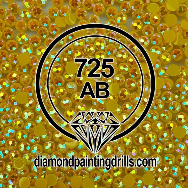 DMC 725 Round AB Diamond Painting Drills