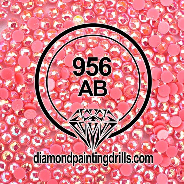 DMC 956 Round AB Diamond Painting Drills