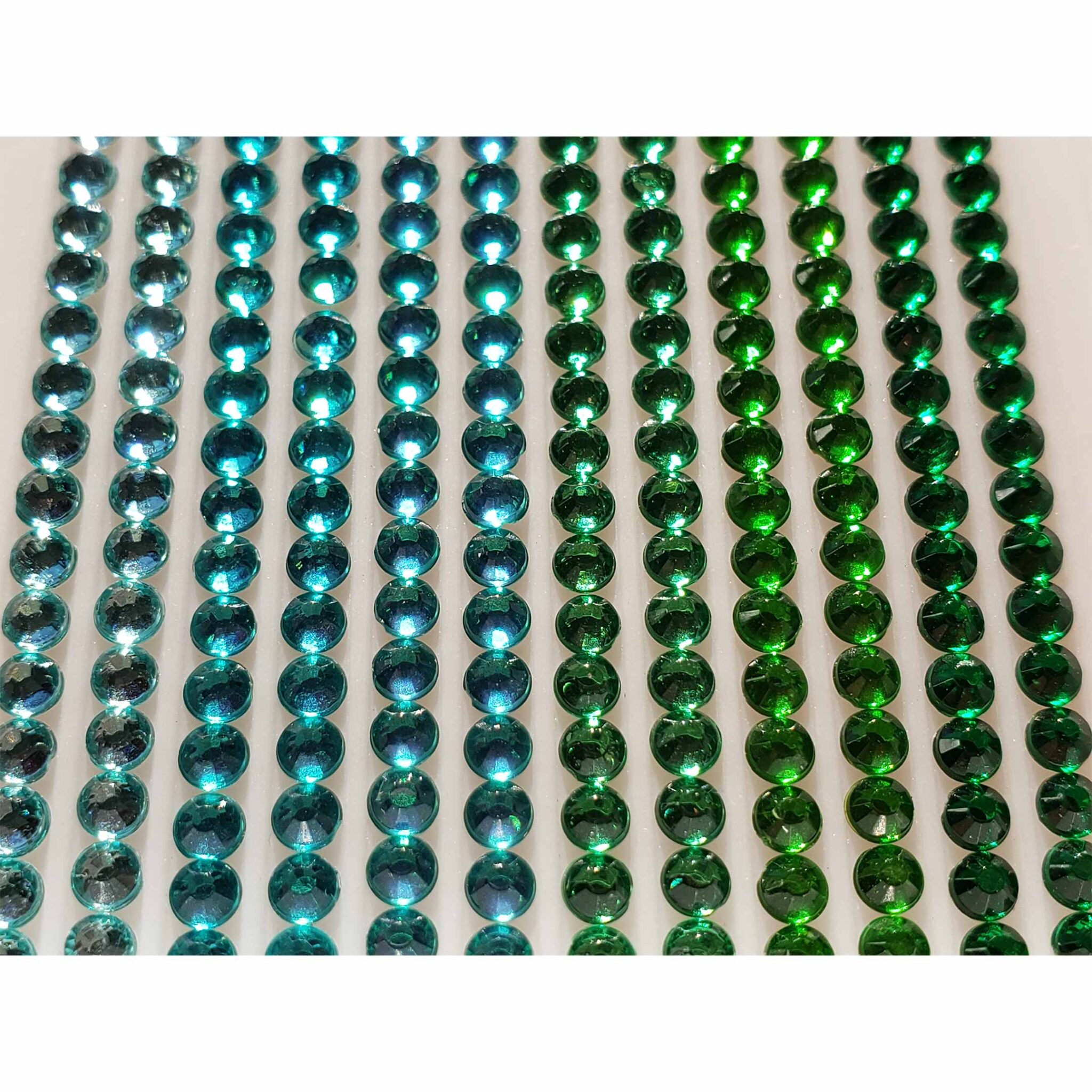 Round Crystal Drills Greens Diamond Painting Drills