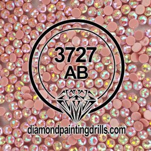 DMC 3727 Antique Mauve - Light Round AB Diamond Painting Drills