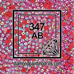 DMC 347 Square AB Diamond Painting Drills