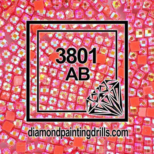 DMC 3801 Square AB Diamond Painting Drills