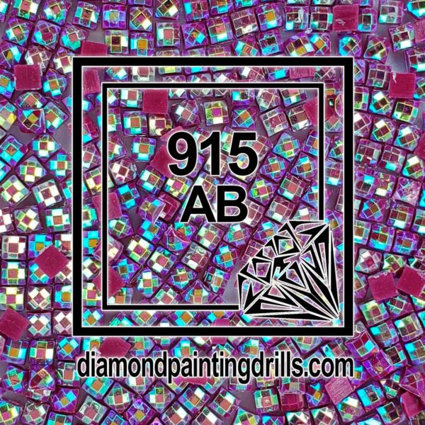 DMC 915 Square AB Diamond Painting Drills