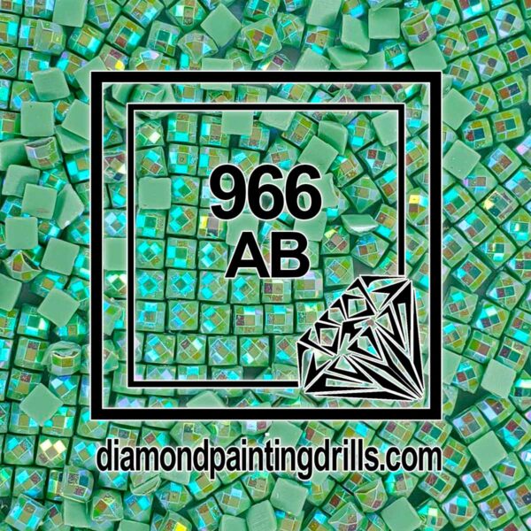 DMC 966 Square AB Diamond Painting Drills