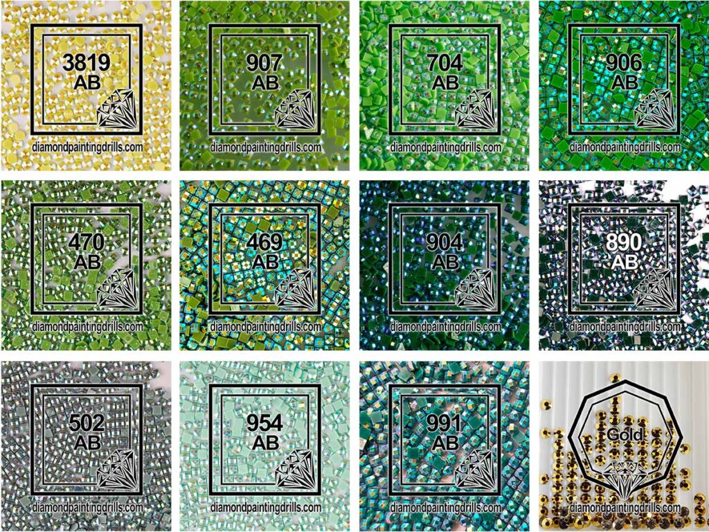 March Drills Sampler Pack - Diamond Painting Drills