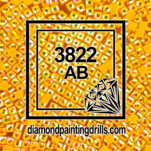 DMC 3822 Square AB Diamond Painting Drills