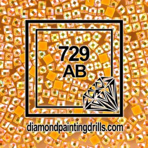 DMC 729 Square AB Diamond Painting Drills