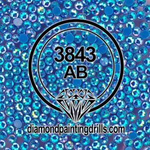 DMC 3843 Round AB Diamond Painting Drills