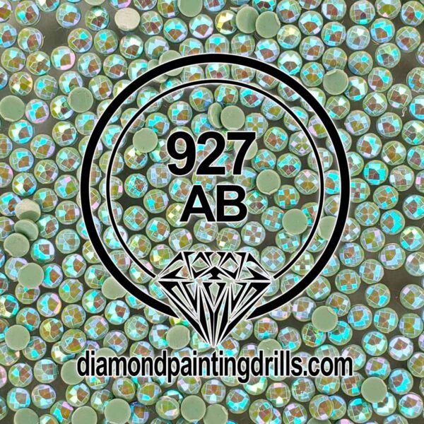 DMC 927 Round AB Diamond Painting Drills