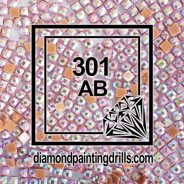 DMC 301 Square AB Diamond Painting Drills