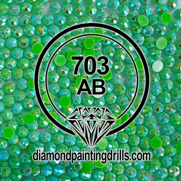 DMC 703 Round AB Diamond Painting Drills