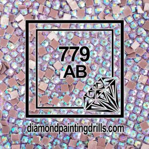 DMC 779 Square AB Diamond Painting Drills