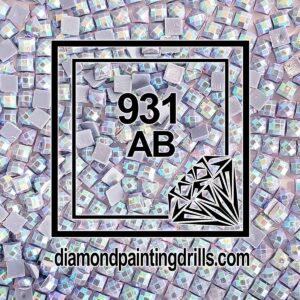 DMC 931 Square AB Diamond Painting Drills