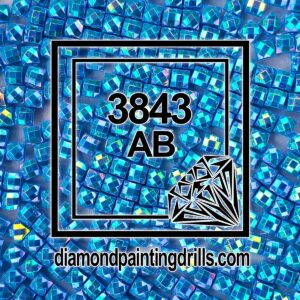 DMC 3843 AB Diamond Painting Drills