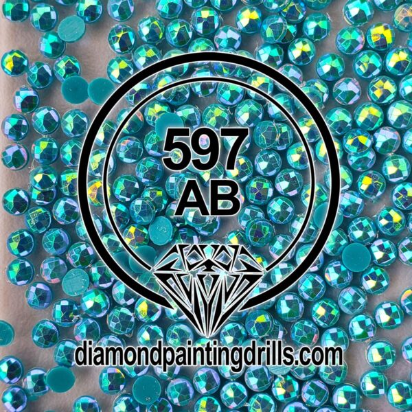 DMC 597 AB Diamond Painting Drills