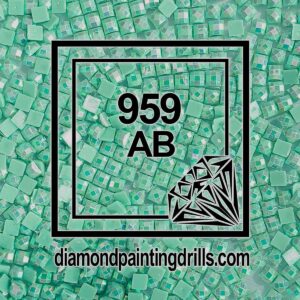 DMC 959 AB Diamond Painting Drills