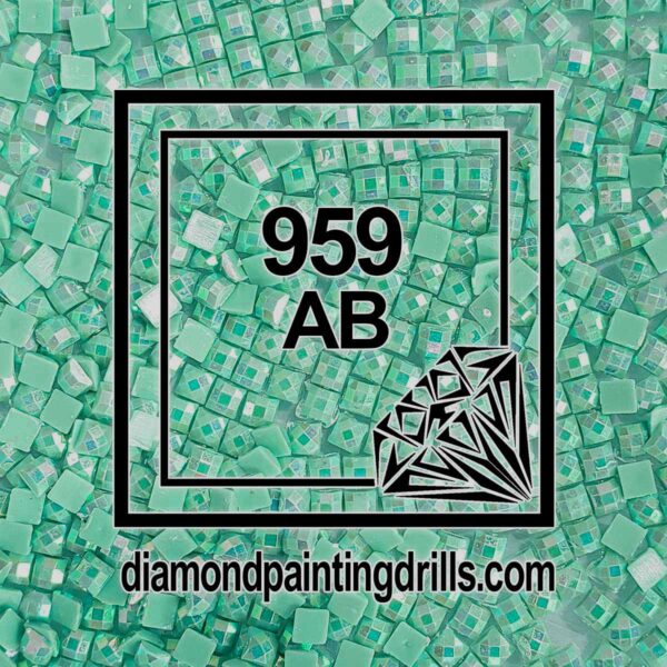 DMC 959 AB Diamond Painting Drills