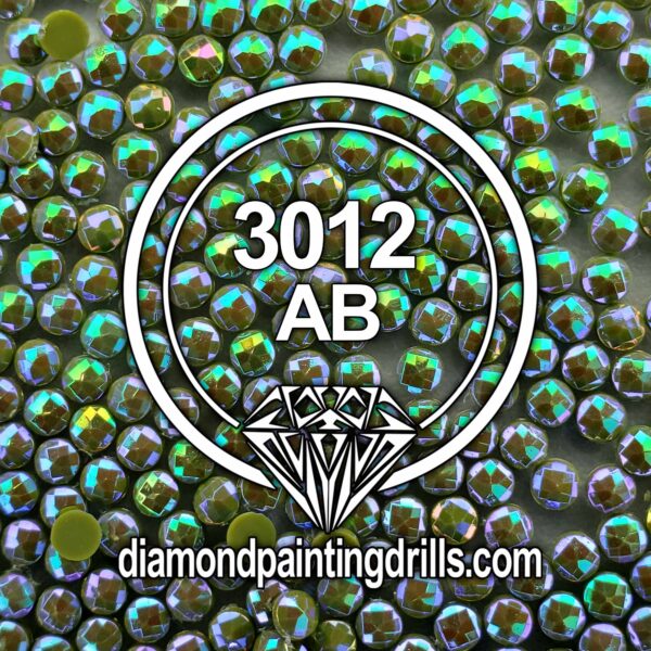 DMC 3012 Round AB Diamond Painting Drills