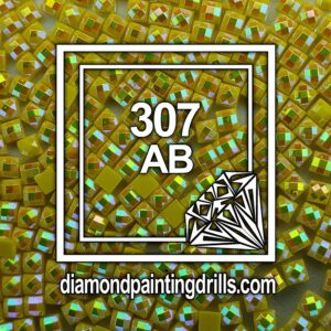 DMC 307 Square AB Diamond Painting Drills