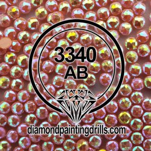 DMC 3340 Round AB Diamond Painting Drills