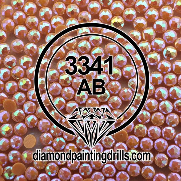 DMC 3341 Round AB Diamond Painting Drills
