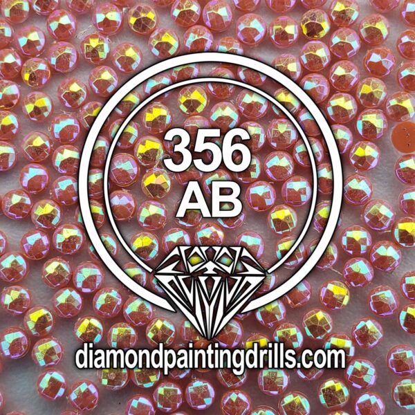DMC 356 Round AB Diamond Painting Drills
