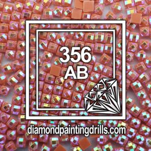 DMC 356 Square AB Diamond Painting Drills