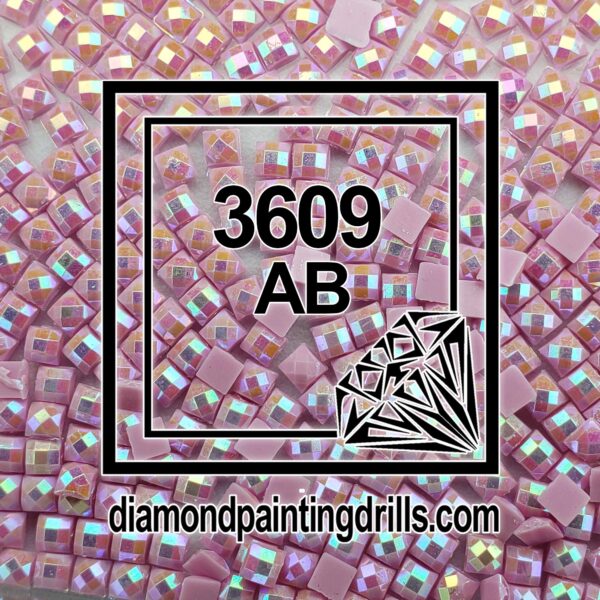 DMC 3609 Square AB Diamond Painting Drills