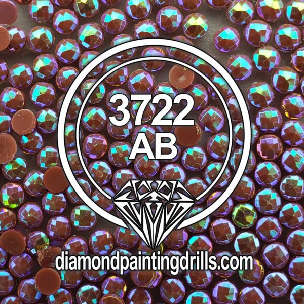 DMC 3722 Round AB Diamond Painting Drills
