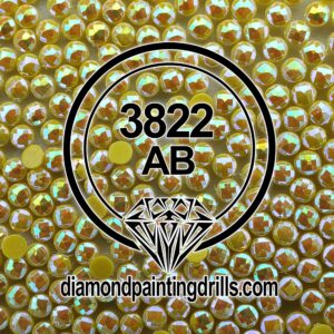 DMC 3822 Round AB Diamond Painting Drills