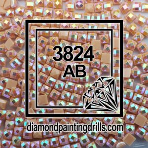 DMC 3824 Square AB Diamond Painting Drills