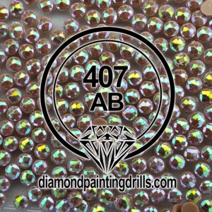 DMC 407 Round AB Diamond Painting Drills