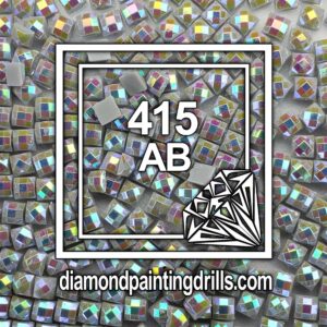 DMC 415 Square AB Diamond Painting Drills