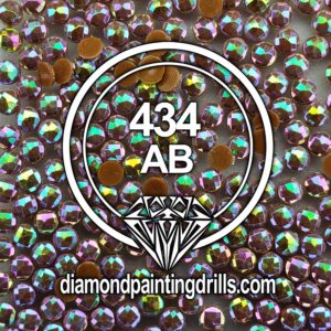 DMC 434 Round AB Diamond Painting Drills
