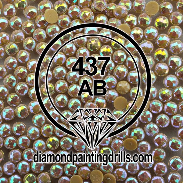 DMC 437 Round AB Diamond Painting Drills