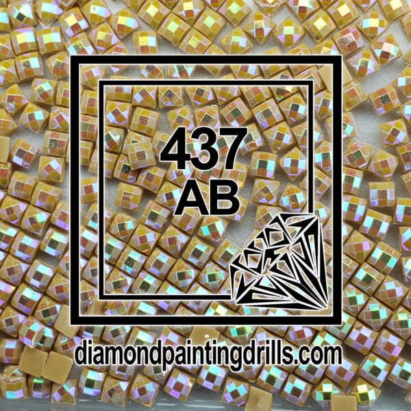 DMC 437 Square AB Diamond Painting Drills