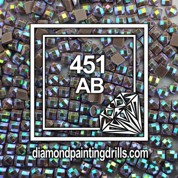 DMC 451 Square AB Diamond Painting Drills