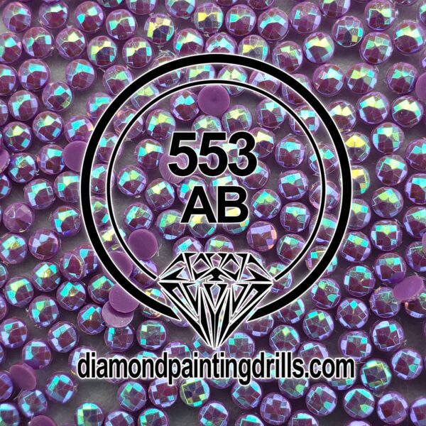 DMC 553 Round AB Diamond Painting Drills