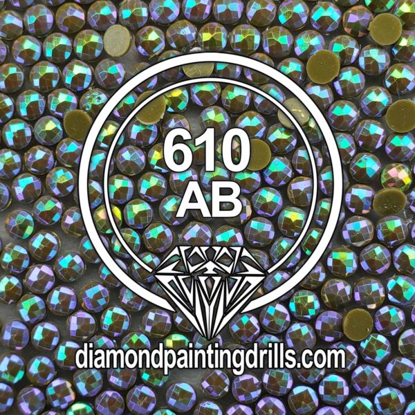 DMC 610 Round AB Diamond Painting Drills