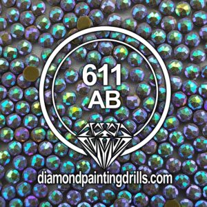 DMC 611 Round AB Diamond Painting Drills