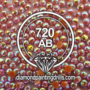 DMC 720 Round AB Diamond Painting Drills