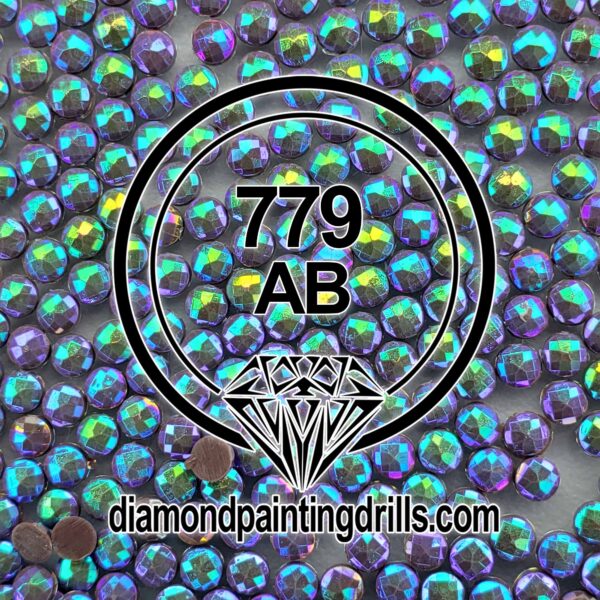 DMC 779 Round AB Diamond Painting Drills