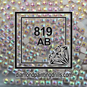DMC 819 Square AB Diamond Painting Drills