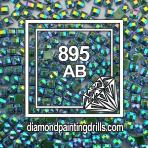 DMC 895 Square AB Diamond Painting Drills
