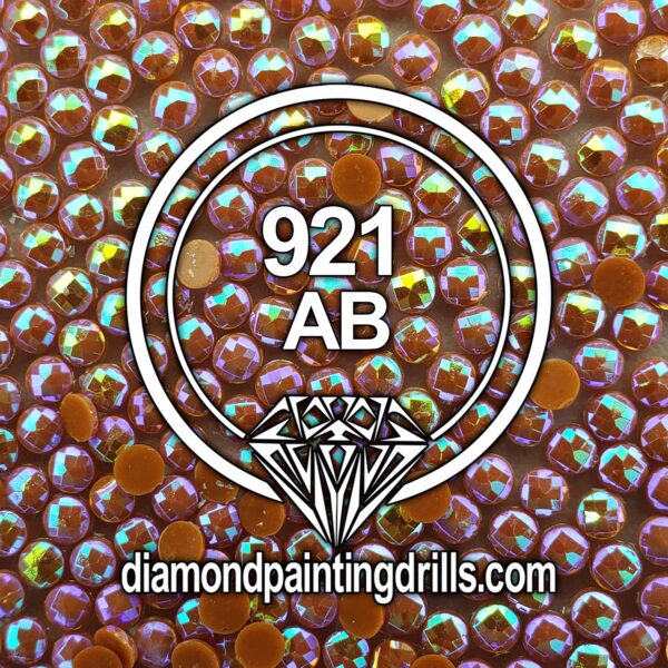 DMC 921 Round AB Diamond Painting Drills